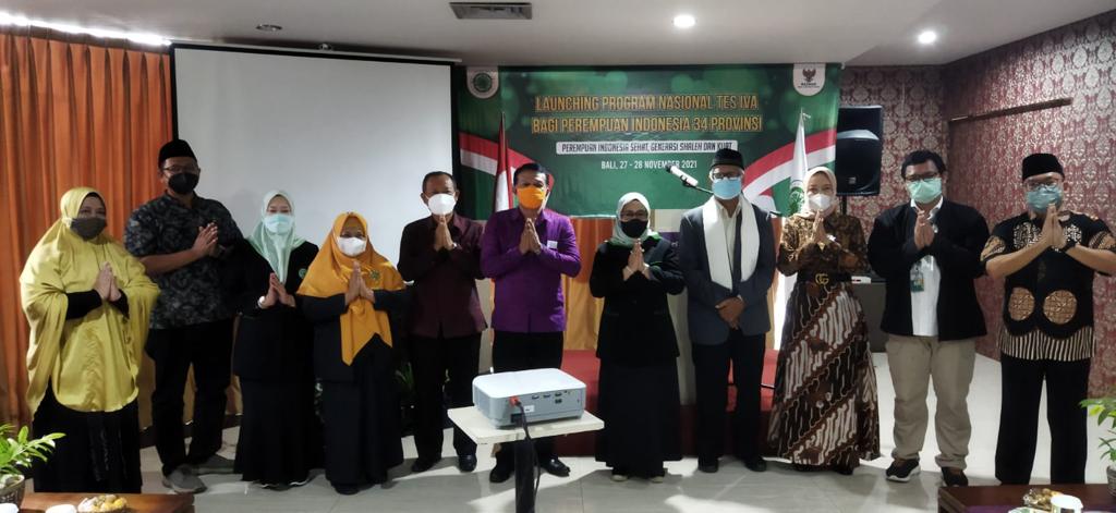 launching program nasional test iva bagi perempuan indonesia MUI Bali